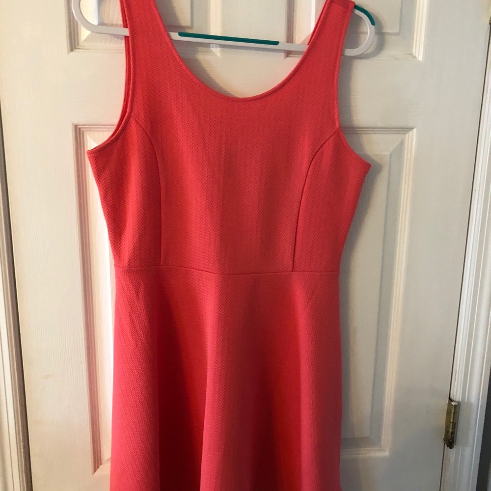 Bright Salmon Divided Dress